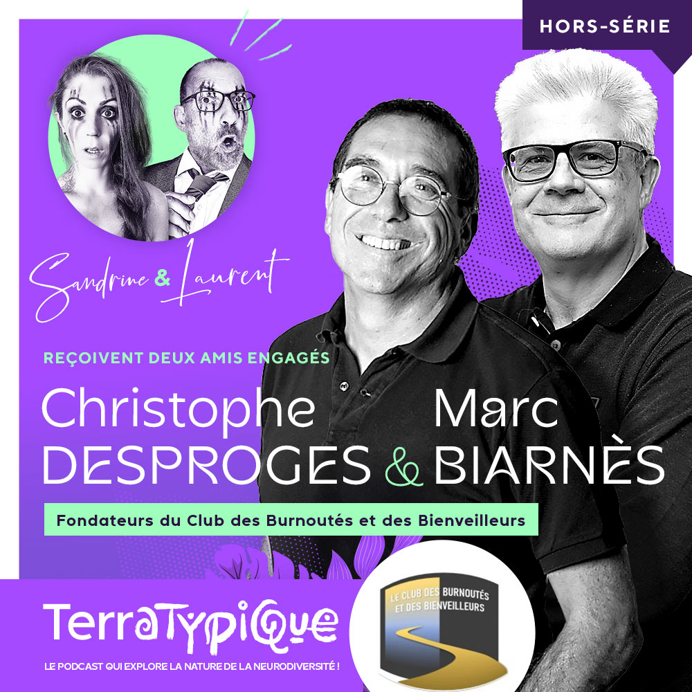 Marc et Christophe fondateurs de l'association du "club des burnoutés et des bienveilleurs"